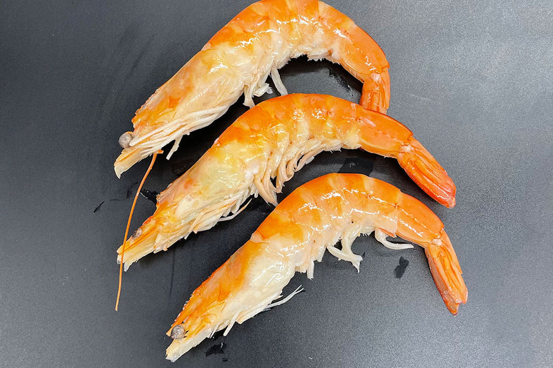 Whole Cooked Extra Large Prawns 1KG FROZEN