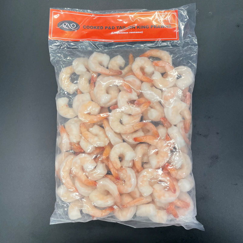 Tiger Prawn Cooked and Peeled 1KG FROZEN