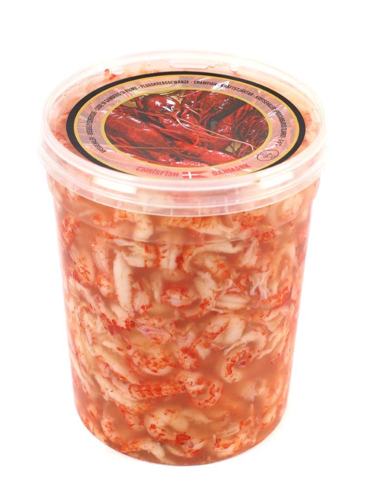 Crayfish Tails 900G Tub CHILLED