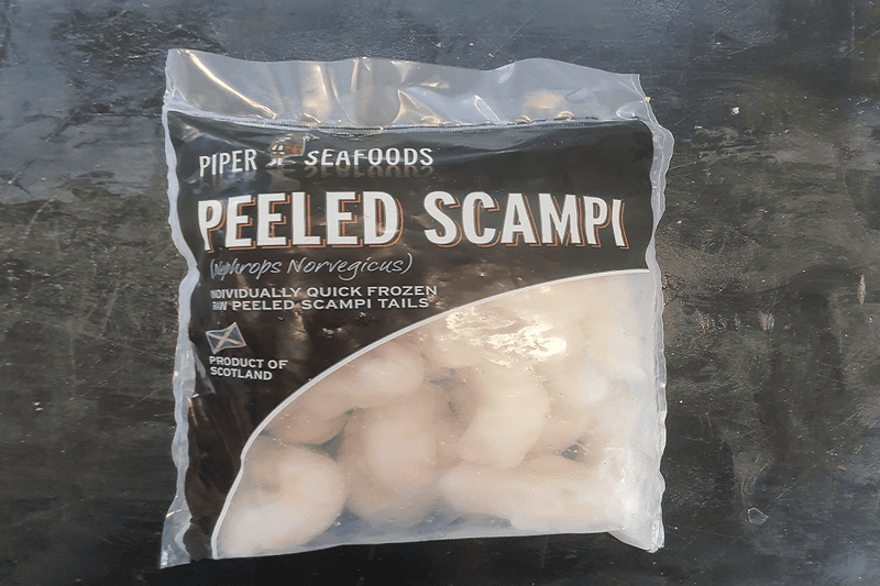 Raw Scampi Tails, Extra Large 454G FROZEN